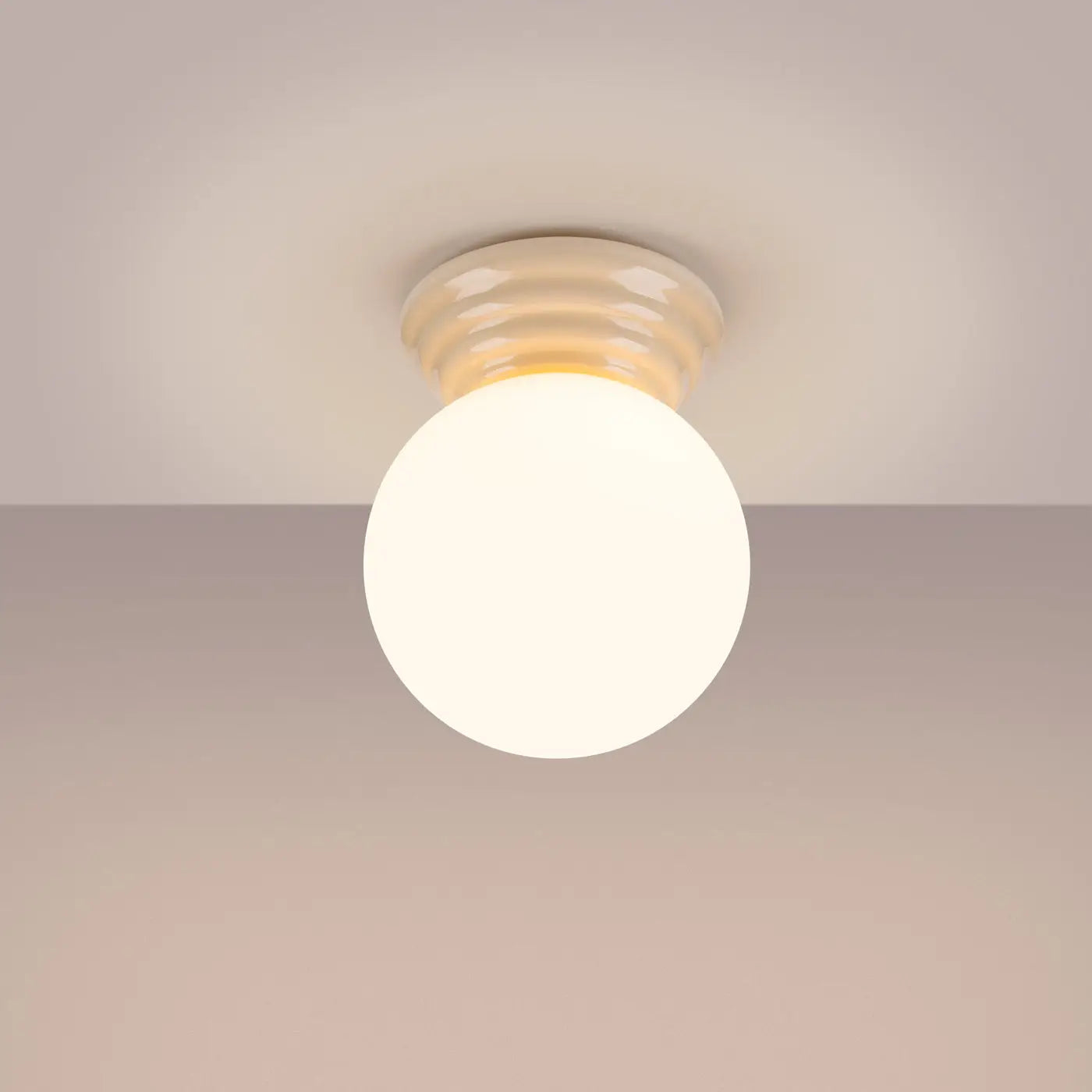 Luminaire Plafonnier Design - Zori (Beige)