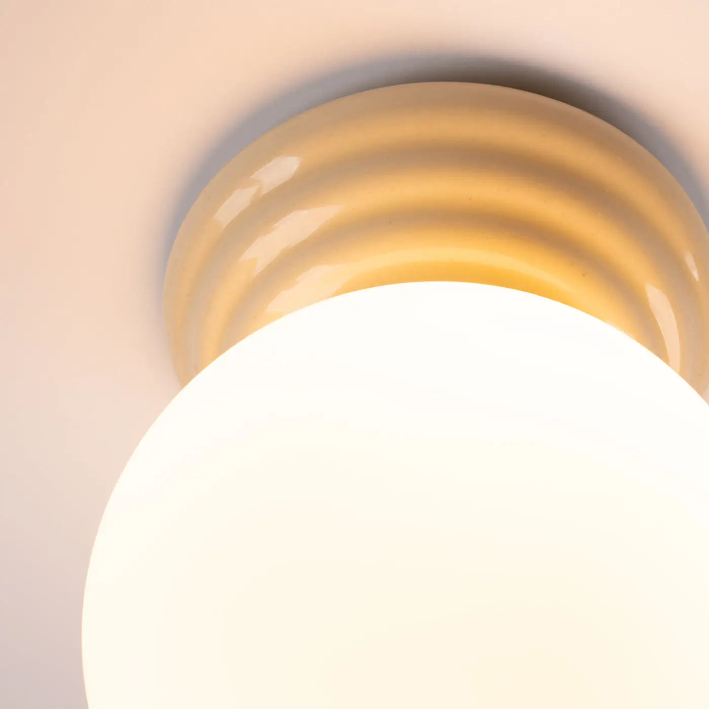 Luminaire Plafonnier Design - Zori (Beige)