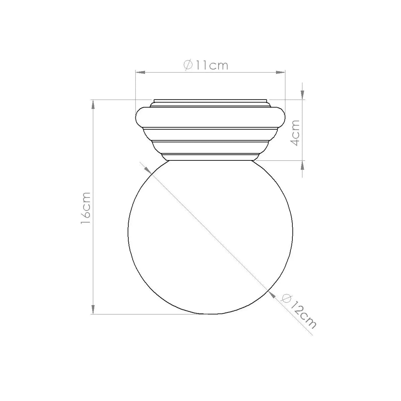 Luminaire Plafonnier Design - Zori (Beige)