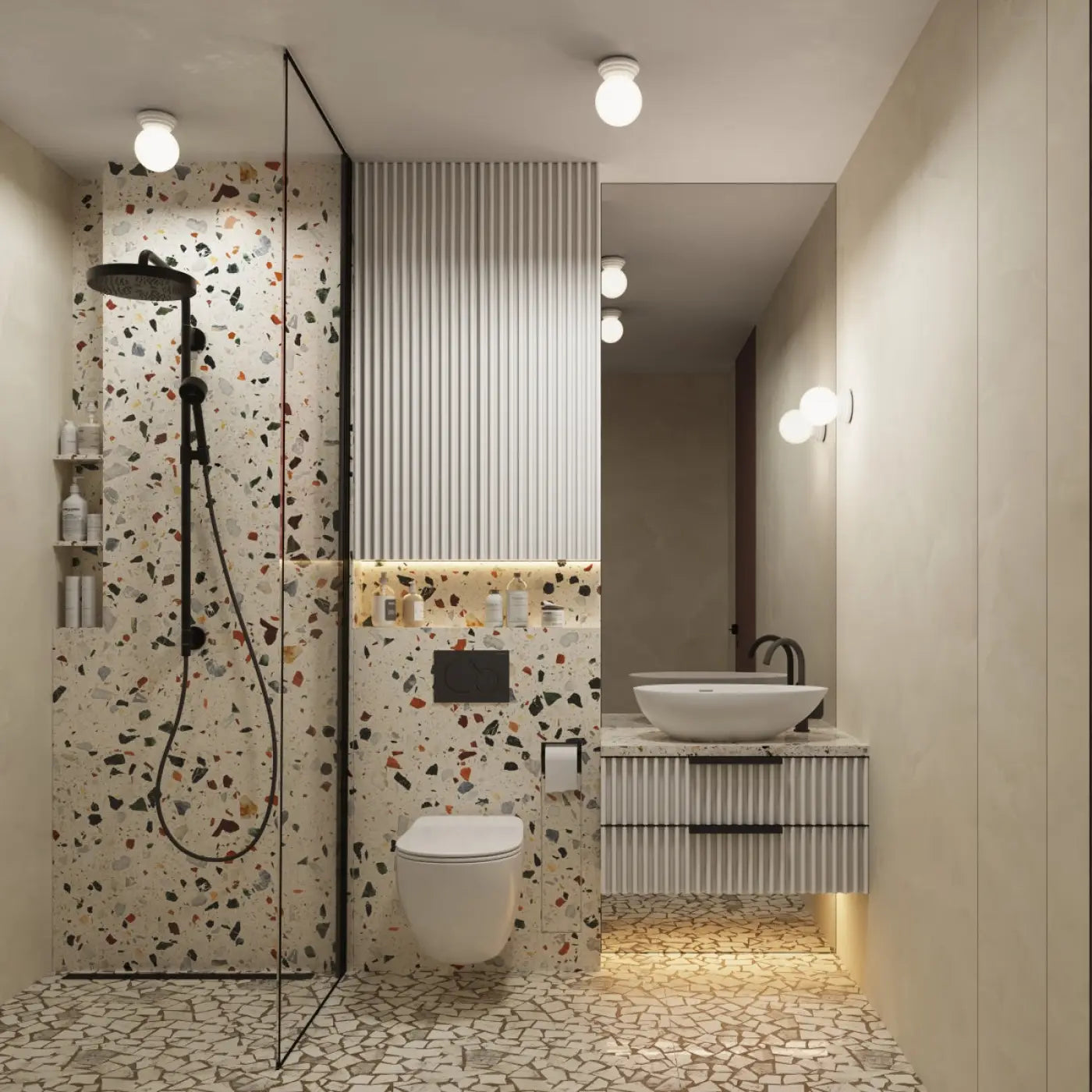 Luminaire Plafonnier Design - Zori (Blanc)