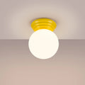 Luminaire Plafonnier Design - Zori (Jaune)