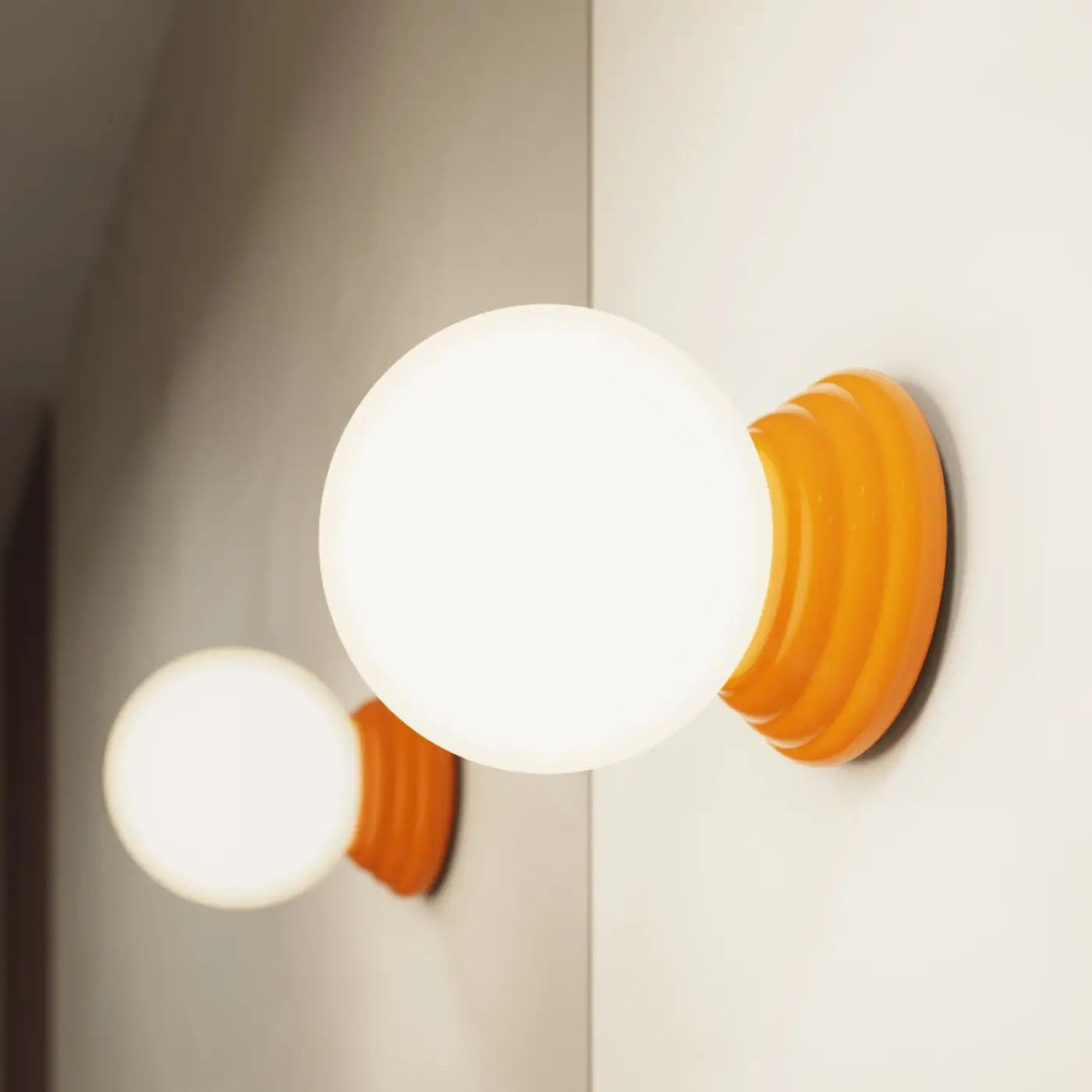 Luminaire Plafonnier Design - Zori (Orange)