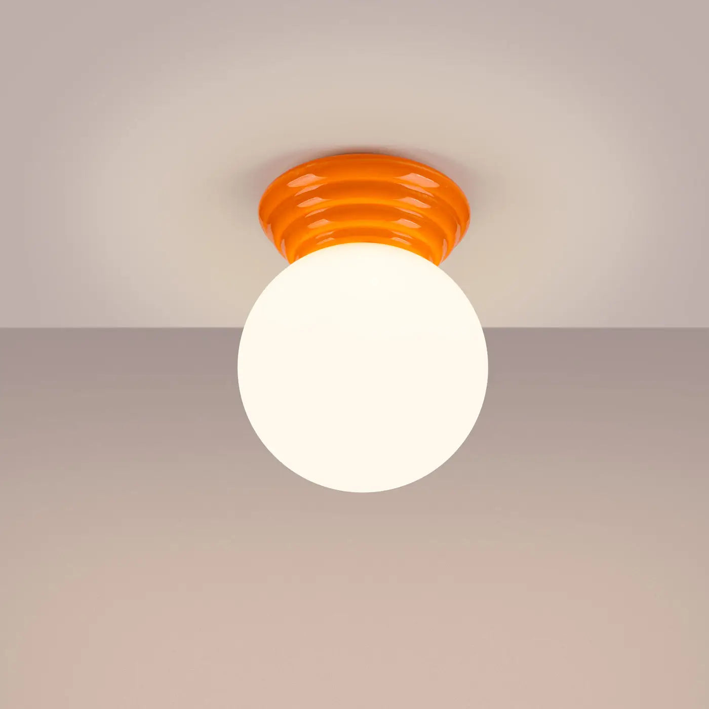 Luminaire Plafonnier Design - Zori (Orange)