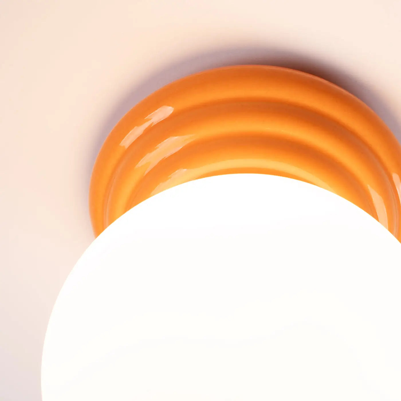 Luminaire Plafonnier Design - Zori (Orange)