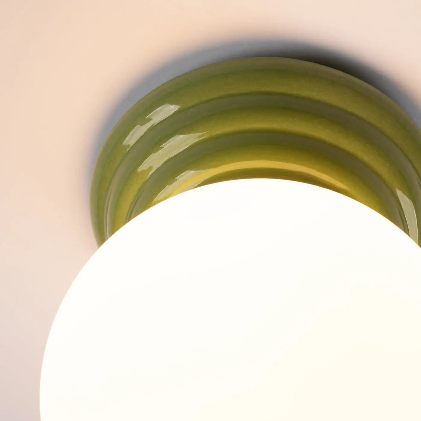 Luminaire Plafonnier Design - Zori (Vert)