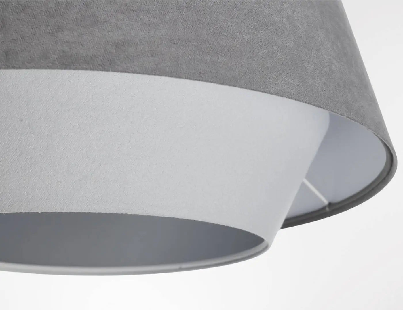 Suspension Luminaire Design - Sensei Doblo (Gris/Blanc/Argent)