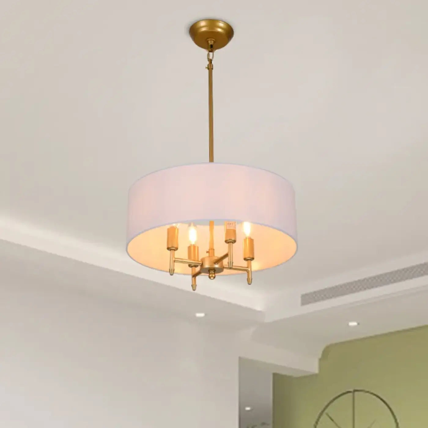 Suspension Luminaire Moderne en Tissu - Dofoty