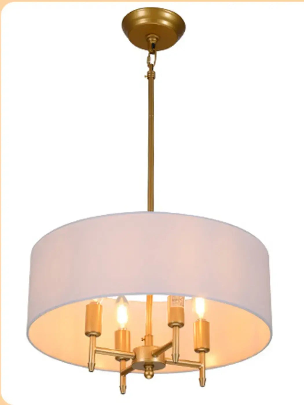 Suspension Luminaire Moderne en Tissu - Dofoty