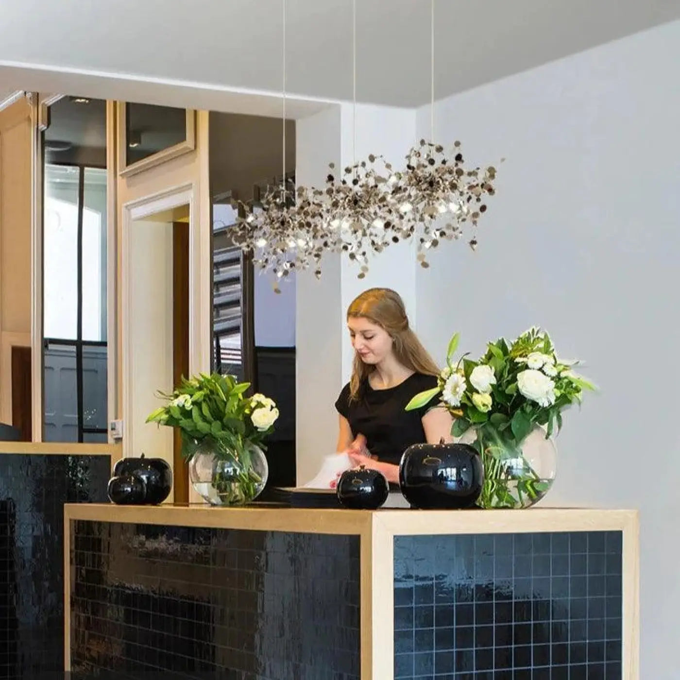 Suspension Luminaire - Argent