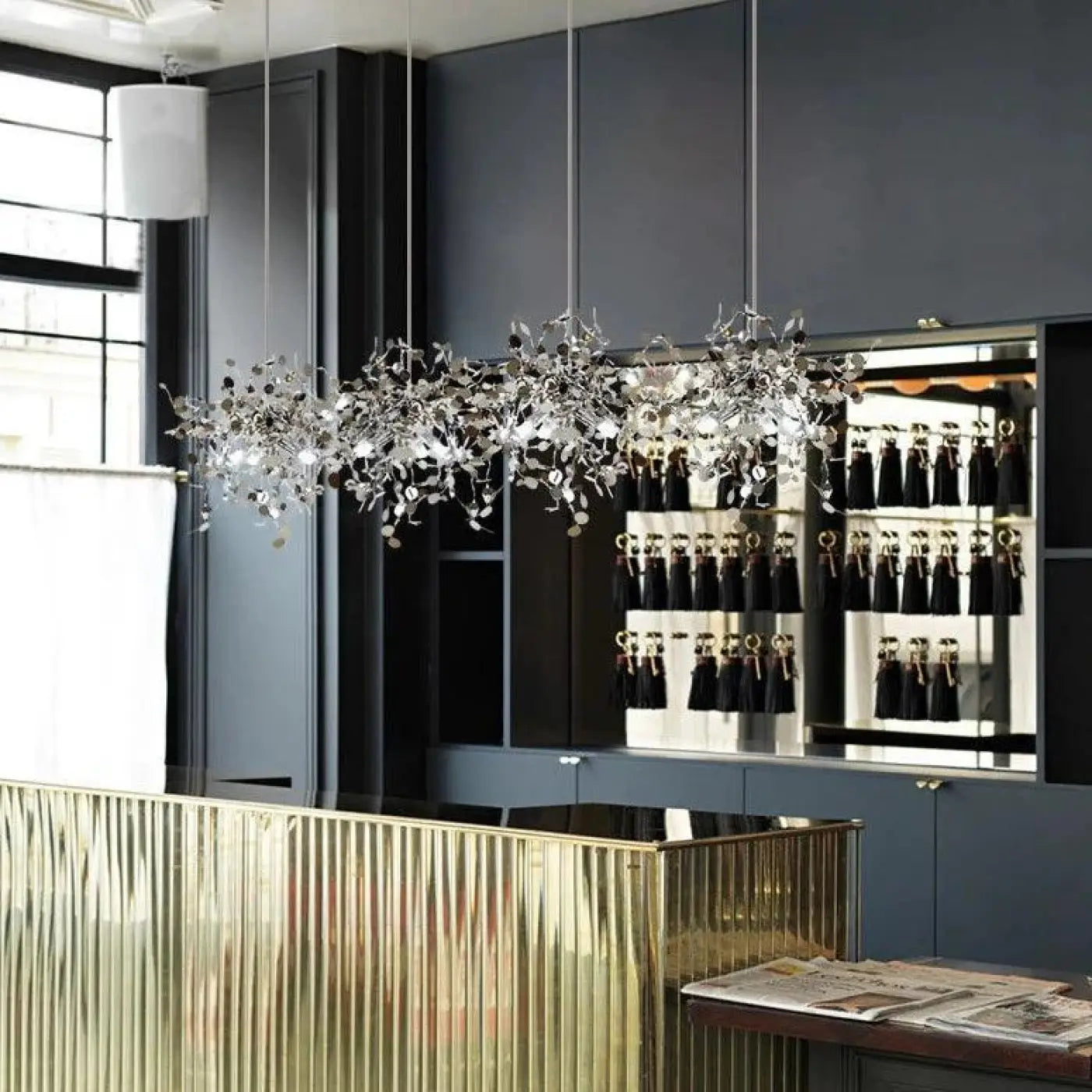 Suspension Luminaire - Argent