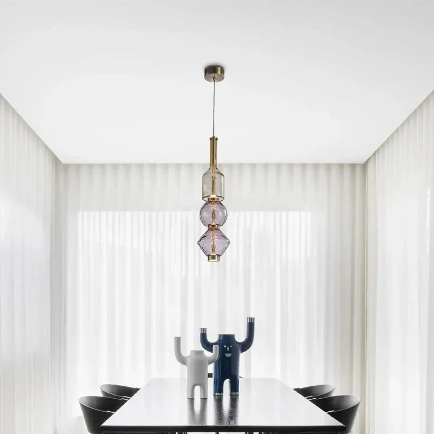 Suspension Luminaire en Verre - Slira