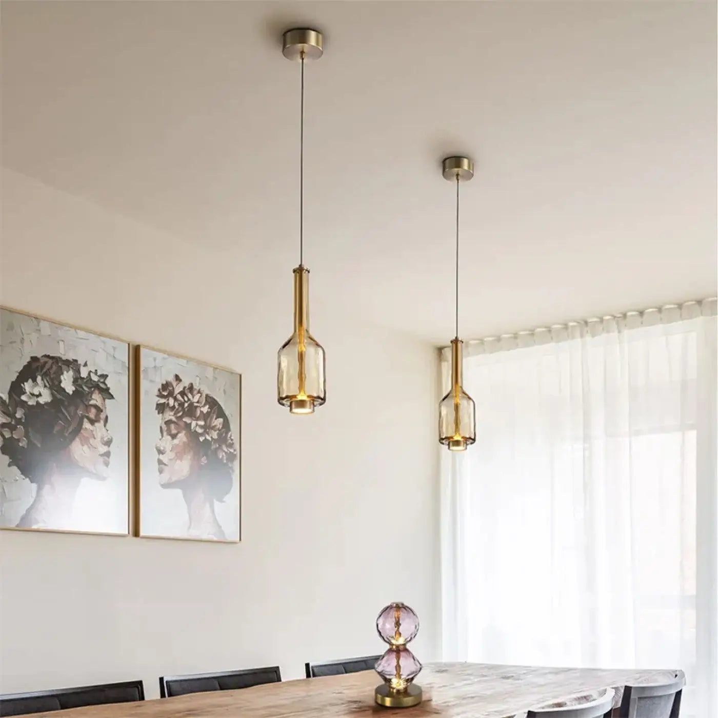 Suspension Luminaire en Verre - Slira