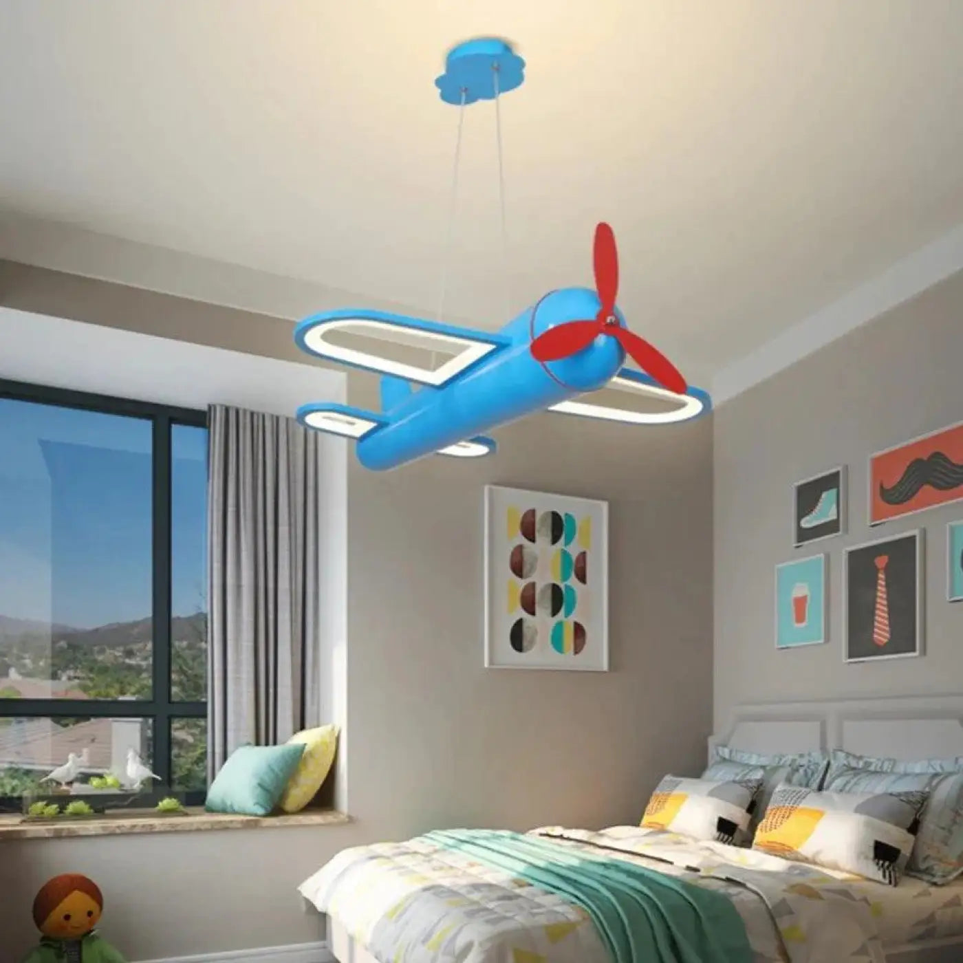Suspension Luminaire - Avion