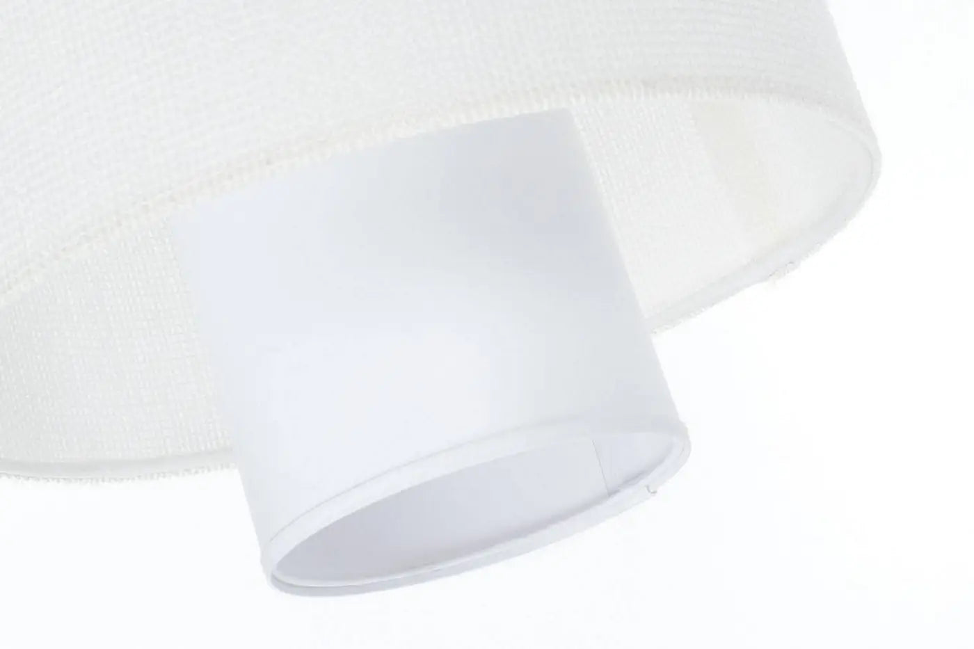 Suspension Luminaire Moderne en Tissu - Twin (Blanc)
