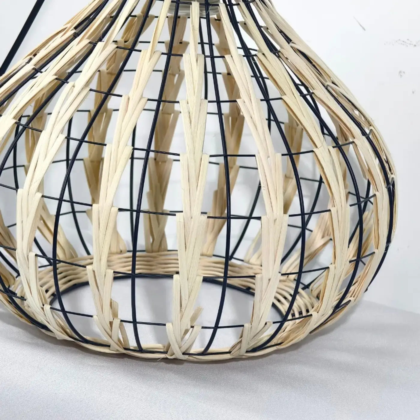 Suspension Luminaire Boheme en Bambou - Keriwi
