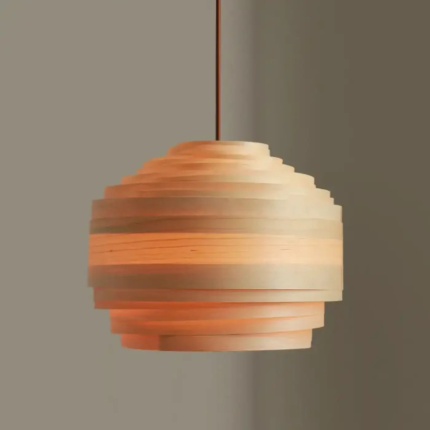 Suspension Luminaire en Bois - Clobus
