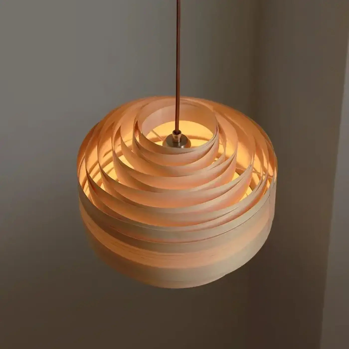 Suspension Luminaire en Bois - Clobus