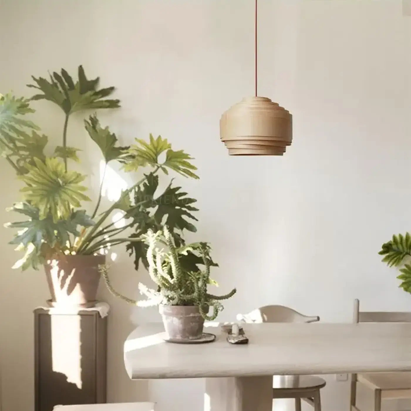 Suspension Luminaire en Bois - Clobus
