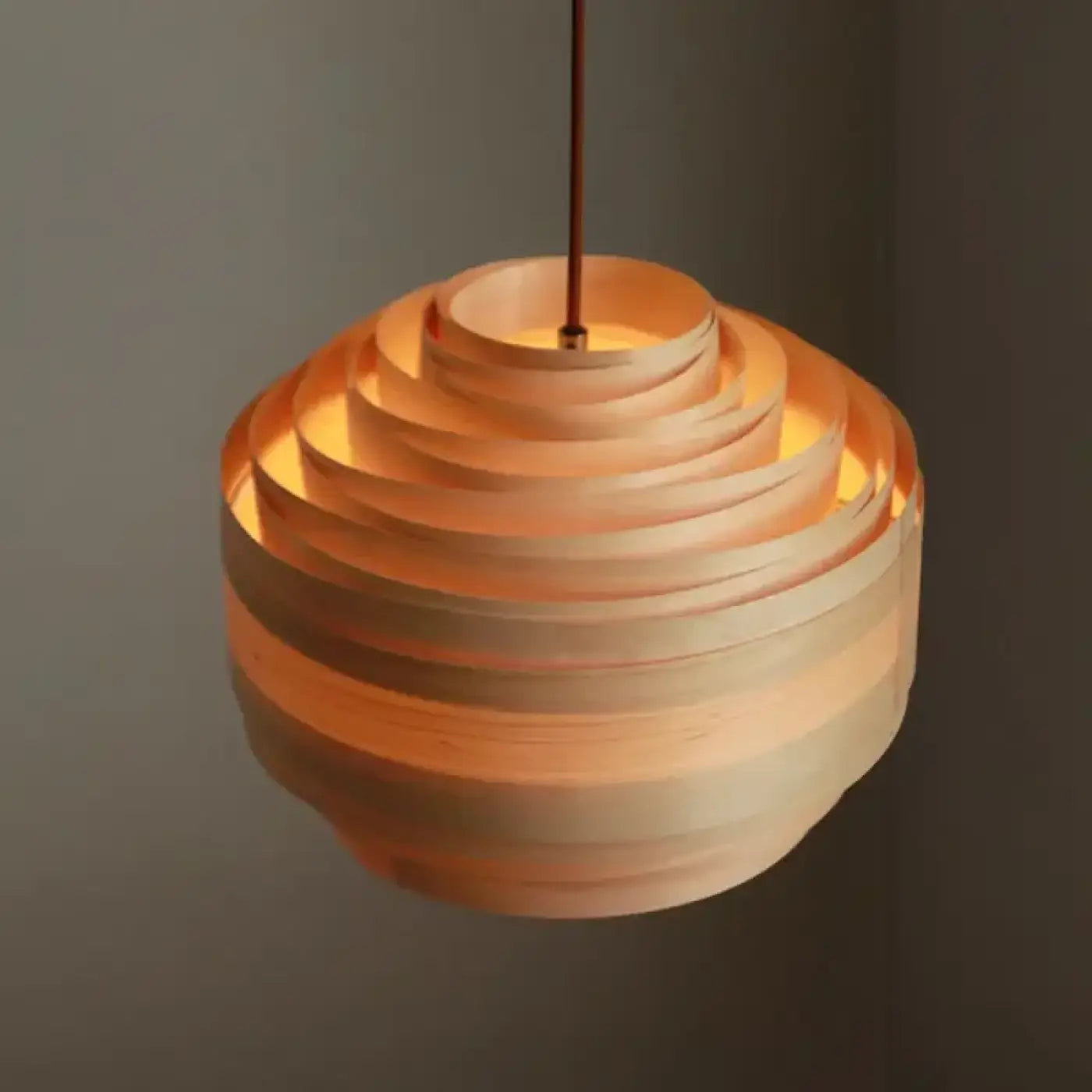 Suspension Luminaire en Bois - Clobus
