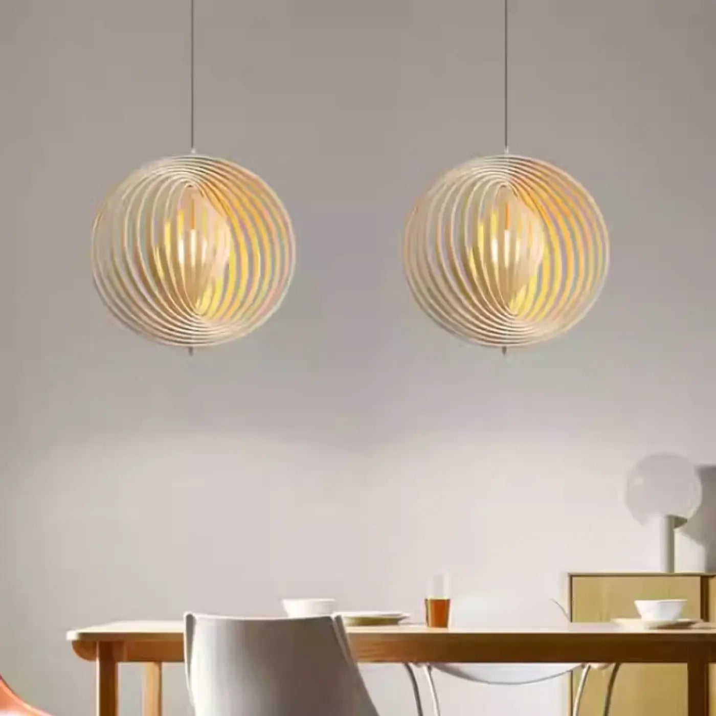 Suspension Luminaire Design en Bois - Arivah