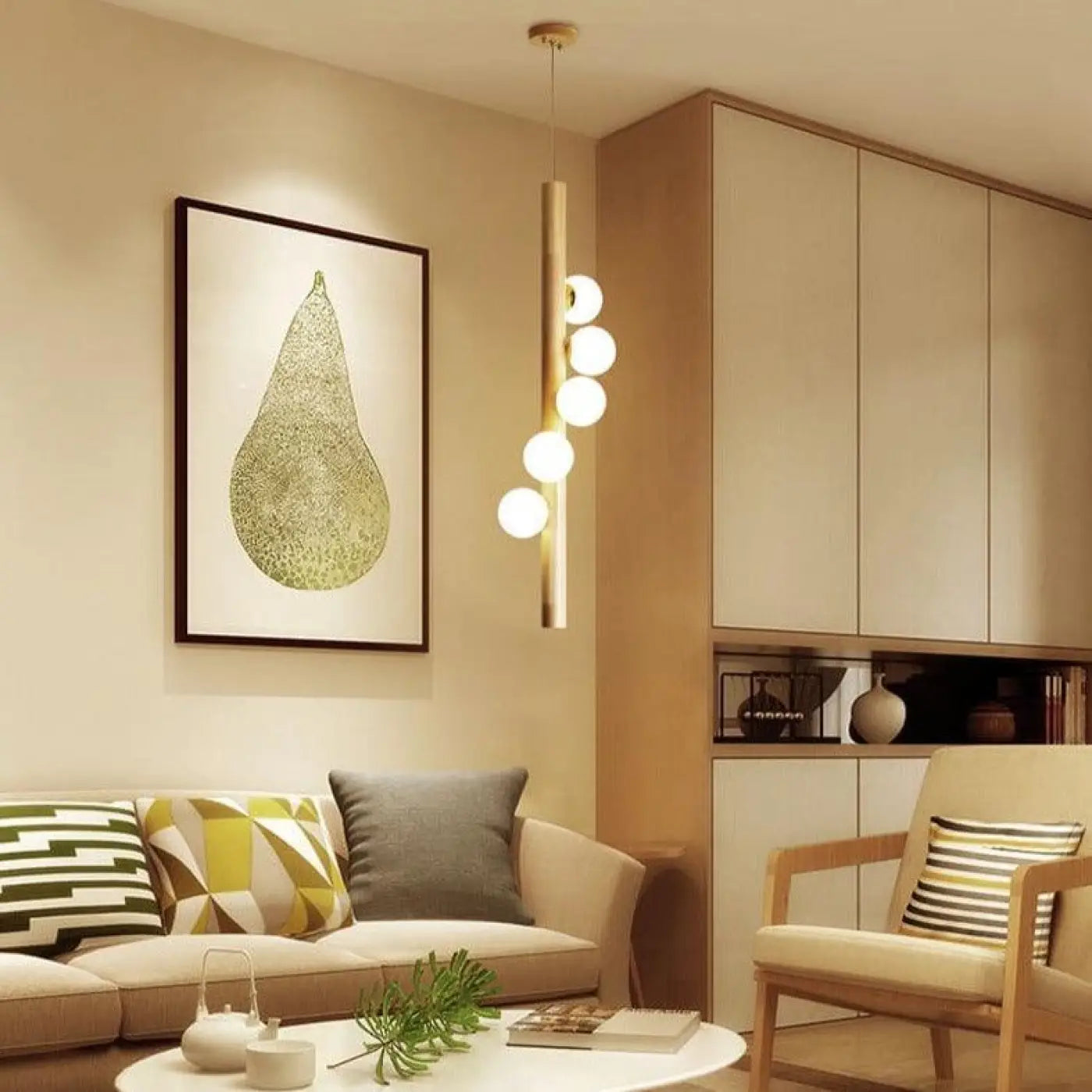 Suspension Luminaire en Bois - Flotte
