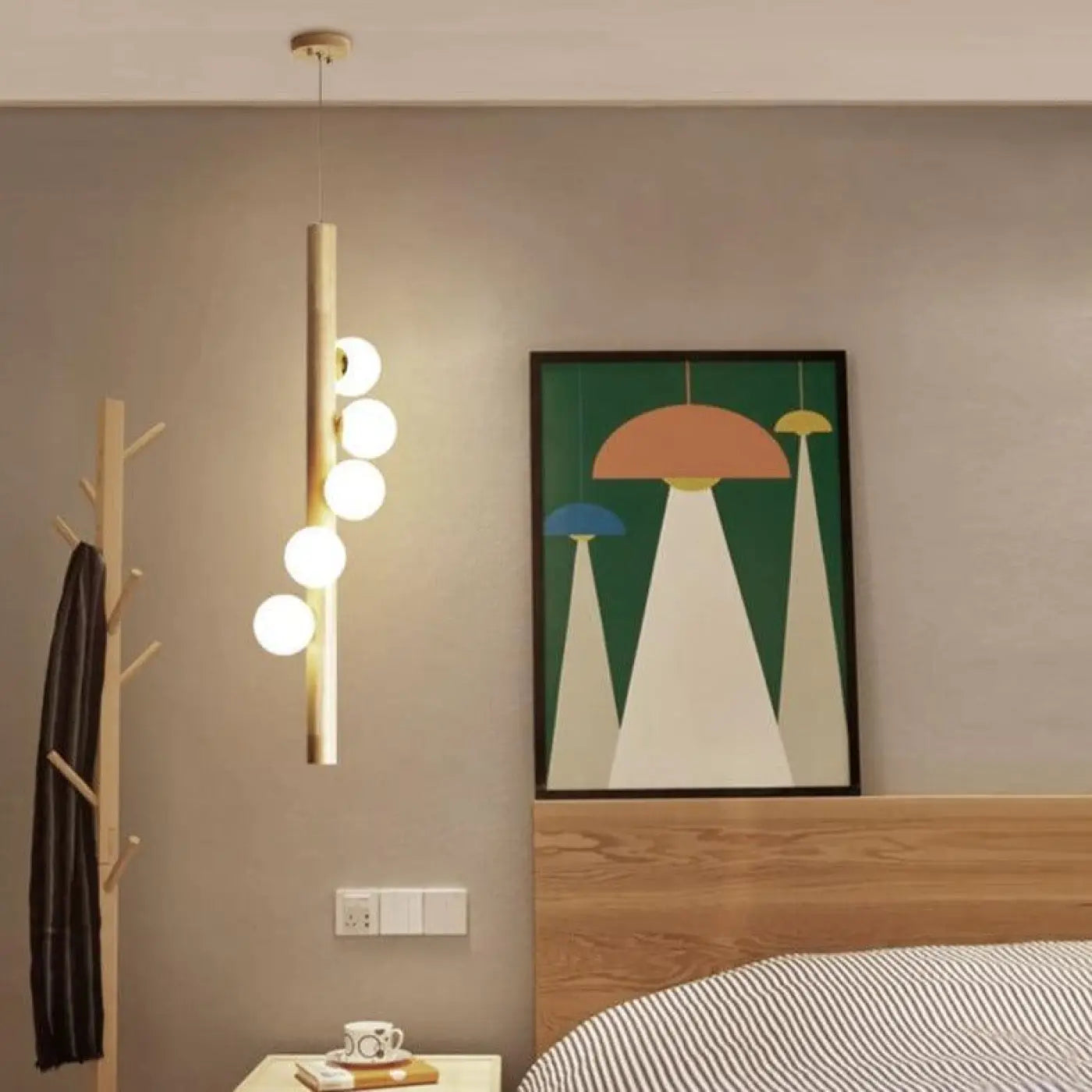 Suspension Luminaire en Bois - Flotte