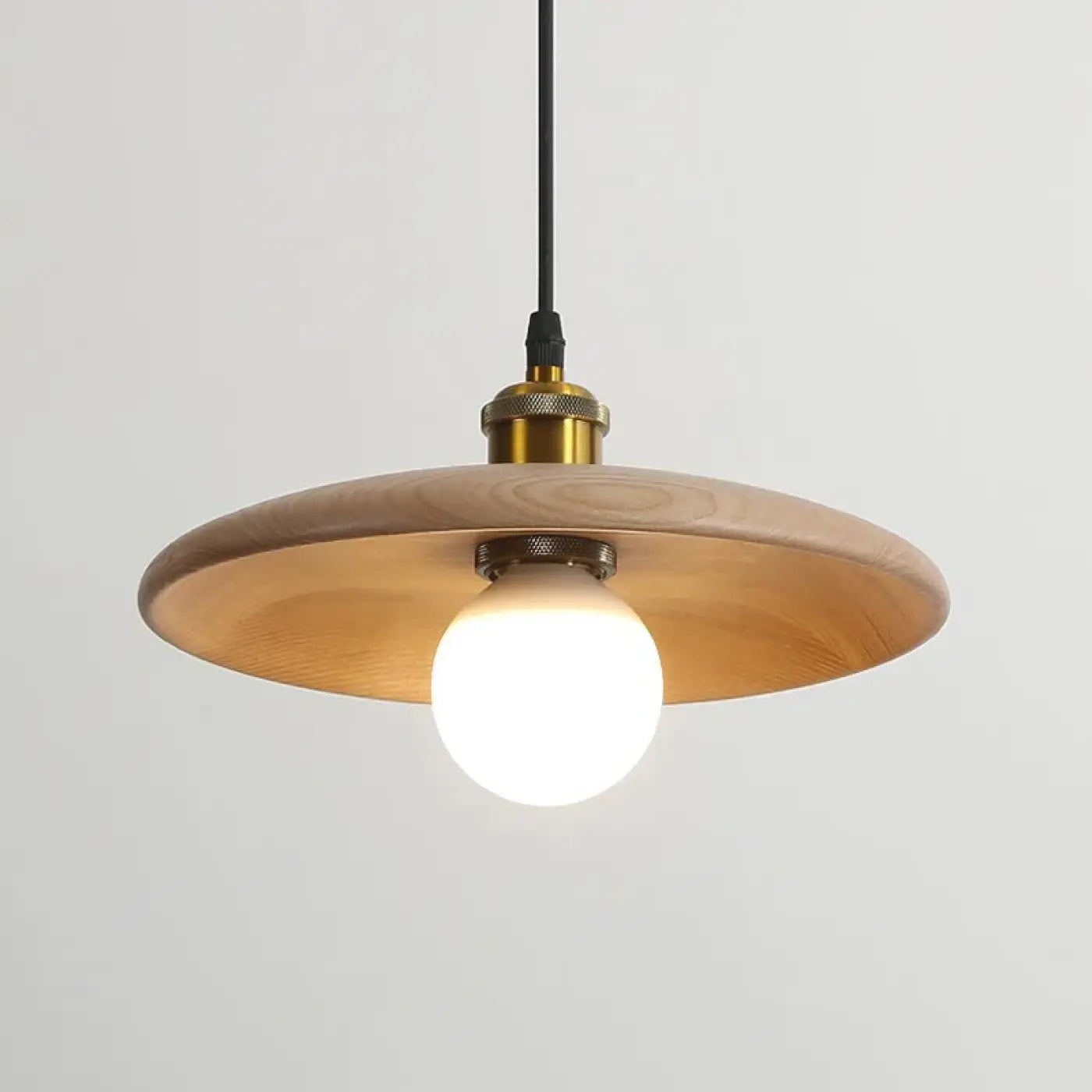 Suspension Luminaire Minimaliste en Bois - Nanima