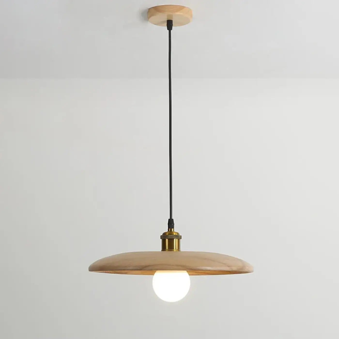 Suspension Luminaire Minimaliste en Bois - Nanima