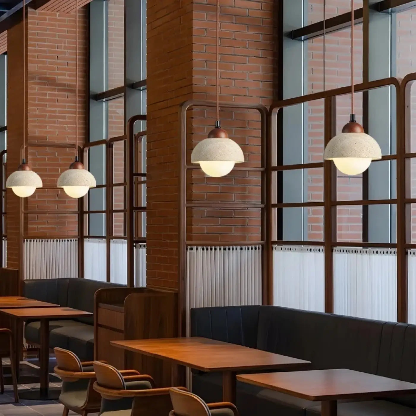 Suspension Luminaire Design en Bois - Yumite