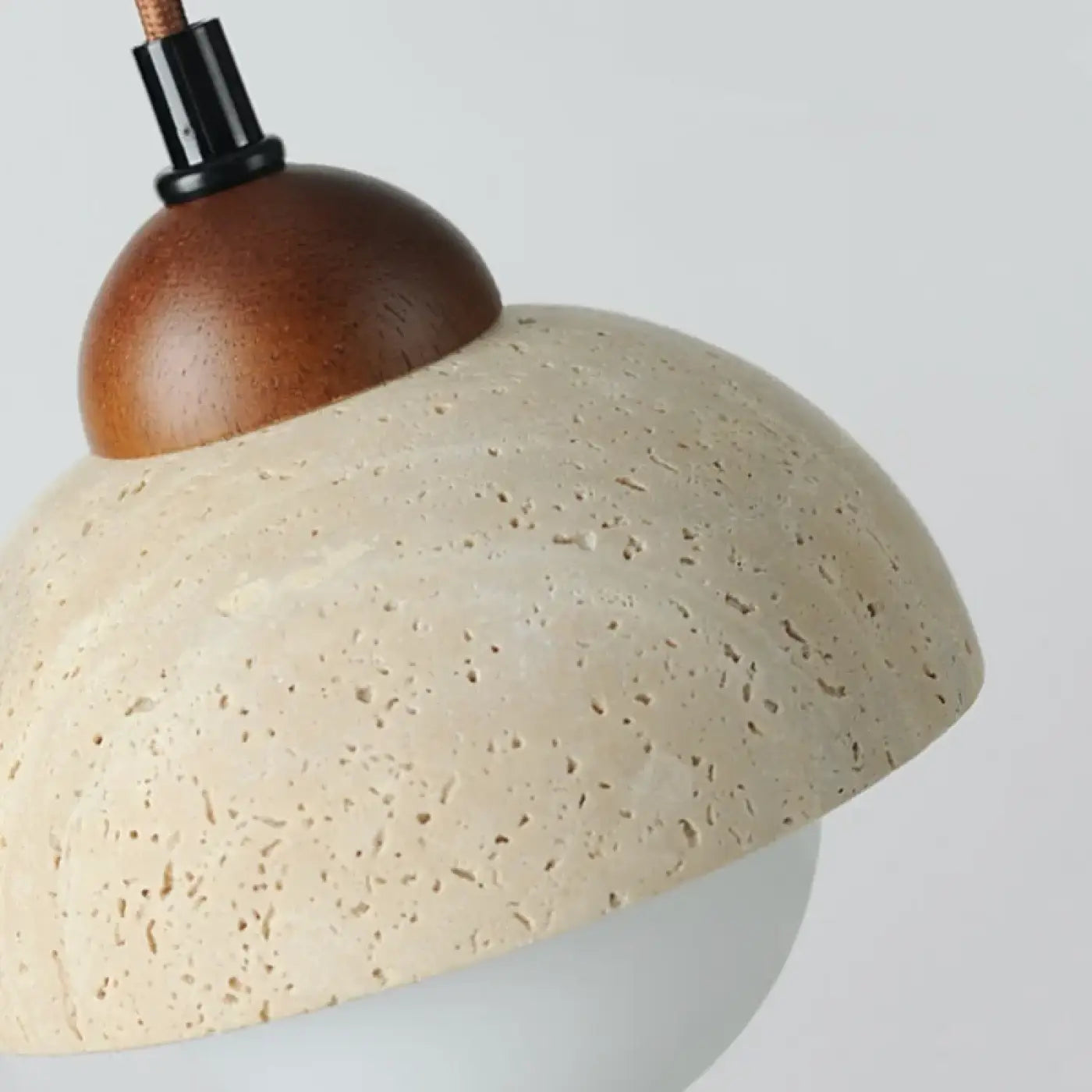Suspension Luminaire Design en Bois - Yumite