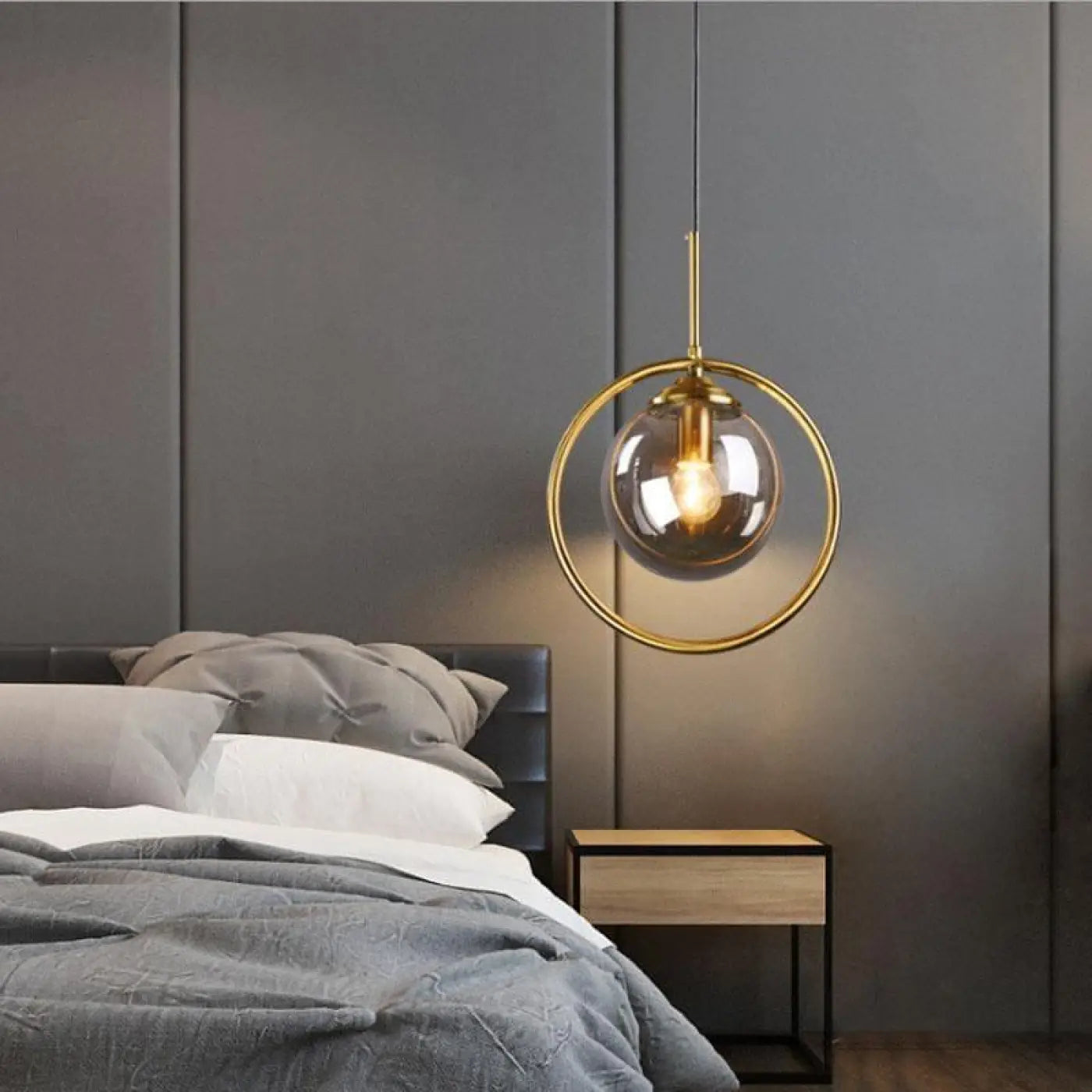 Suspension Luminaire en Verre - Fumi
