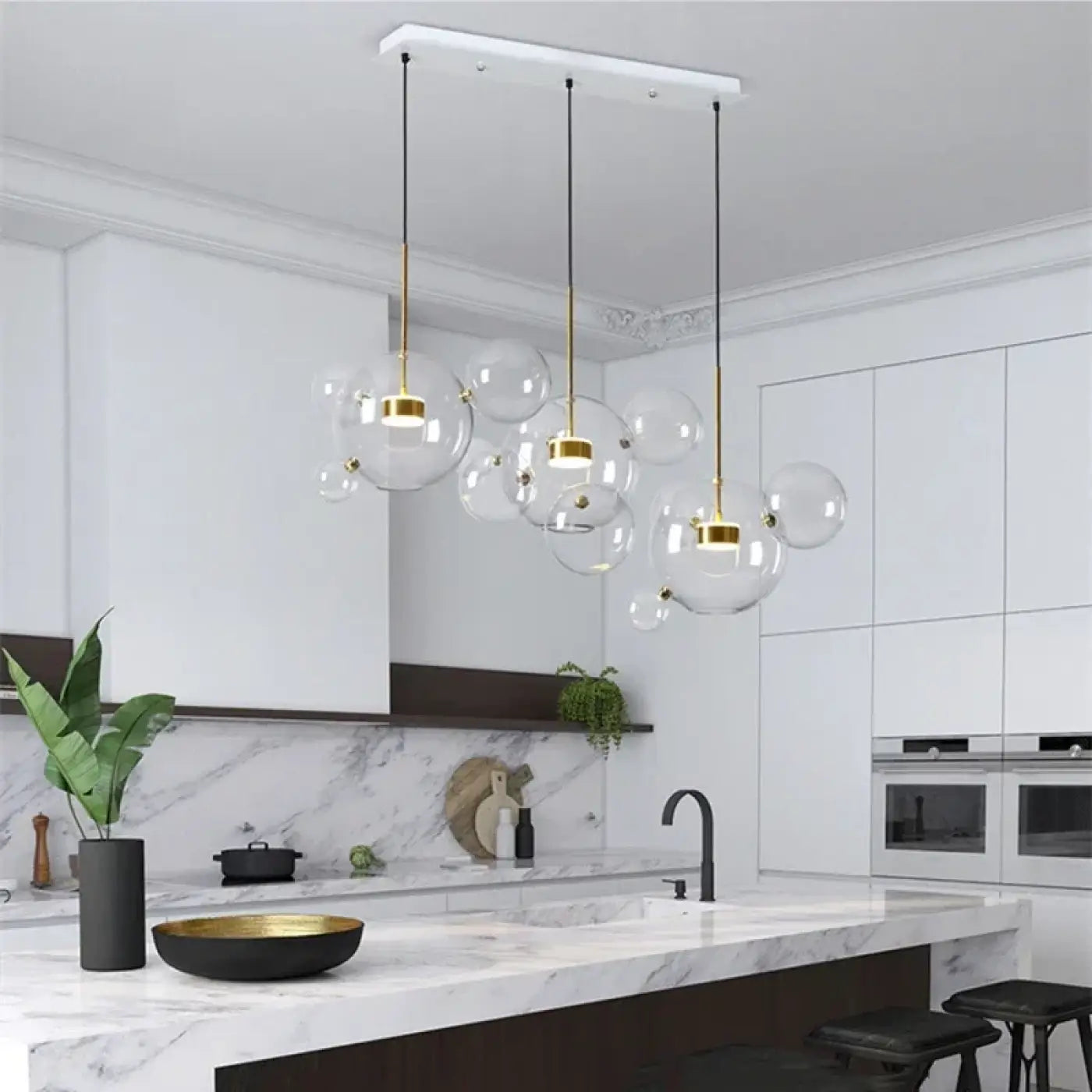 Suspension Luminaire en Verre - Ciries