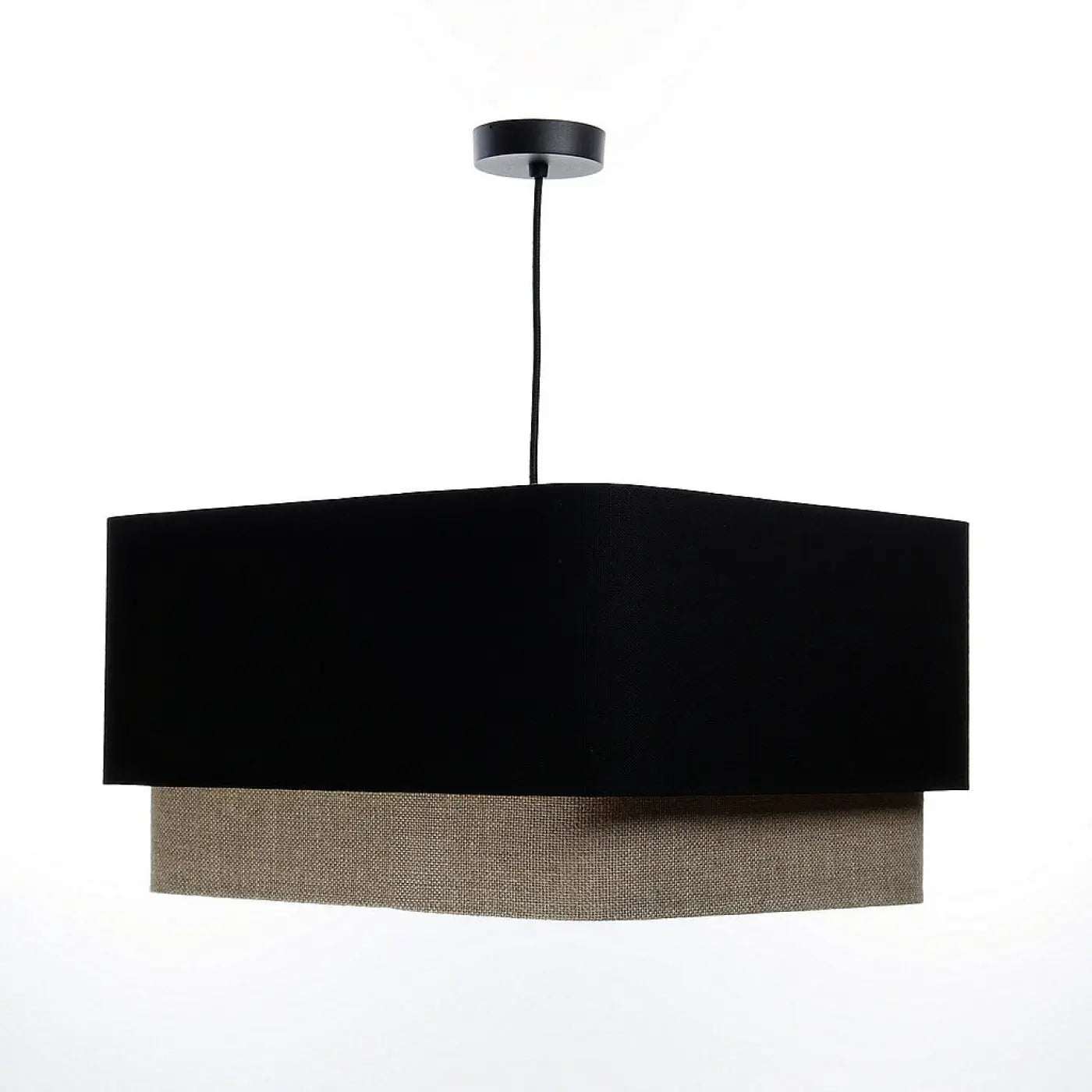 Suspension Luminaire - Kwadro Duo (Noir)