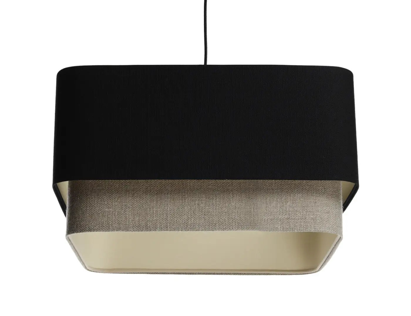 Suspension Luminaire - Kwadro Duo (Noir)