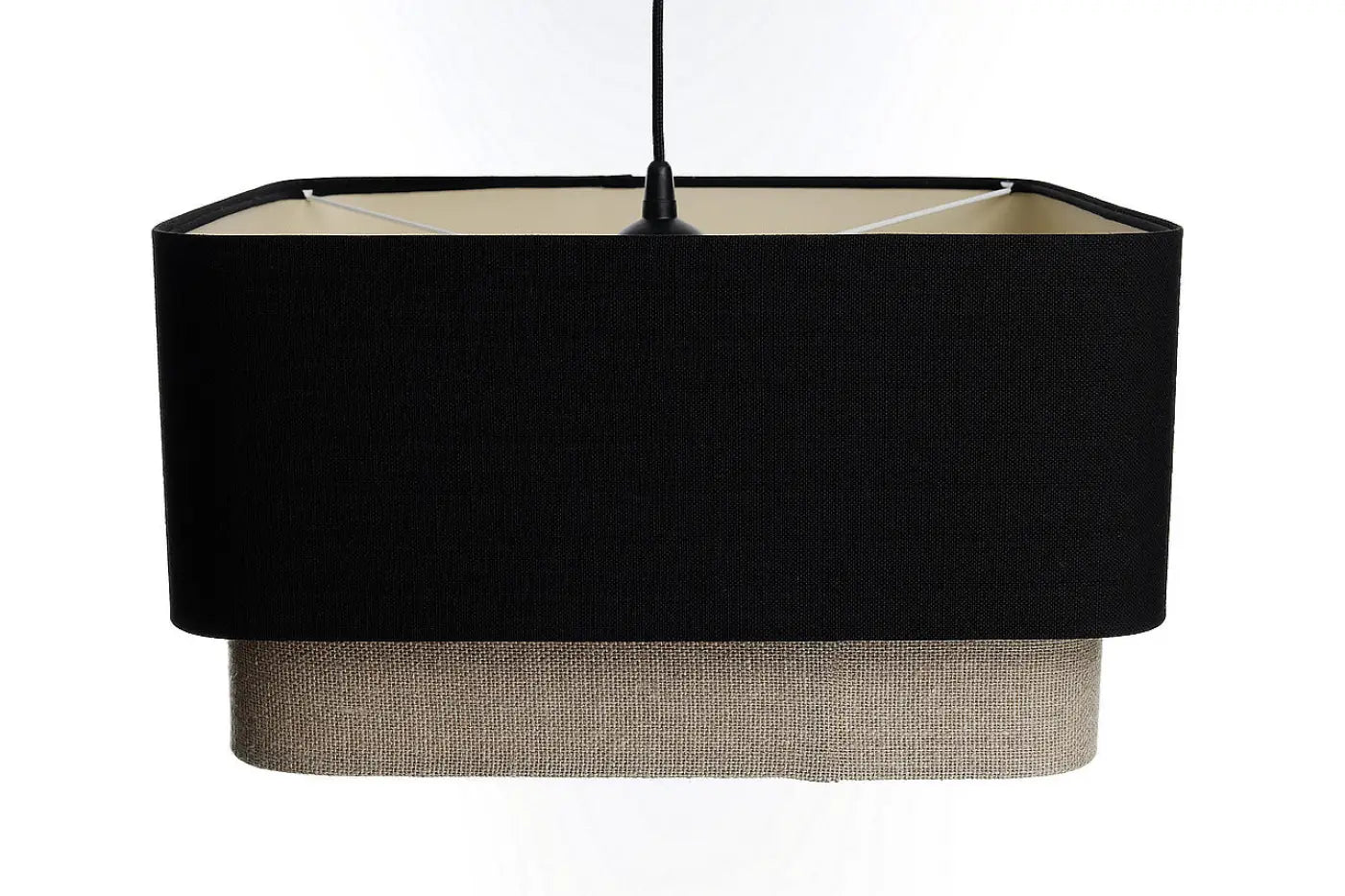Suspension Luminaire - Kwadro Duo (Noir)