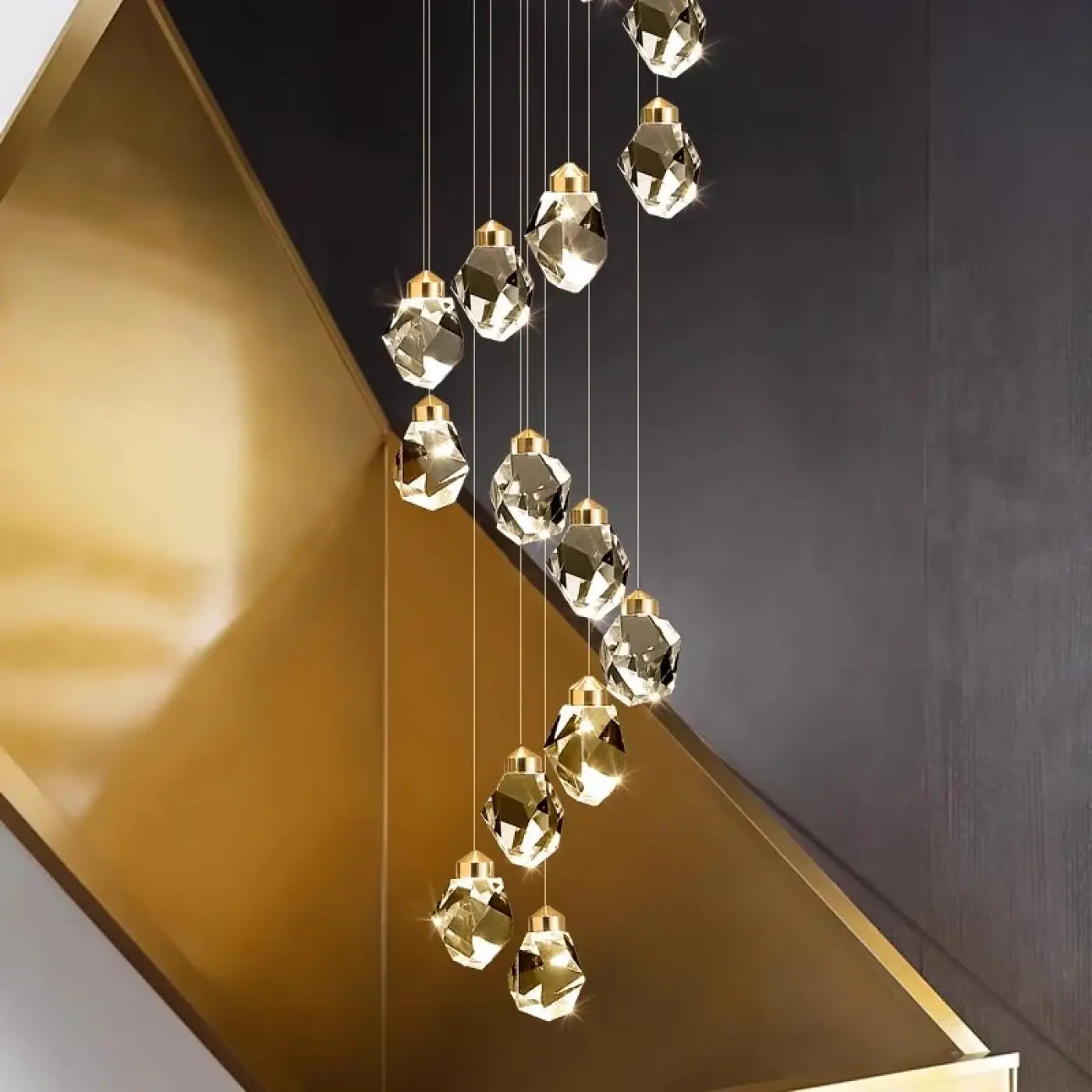 Suspension Luminaire Moderne en Cristal - Molica