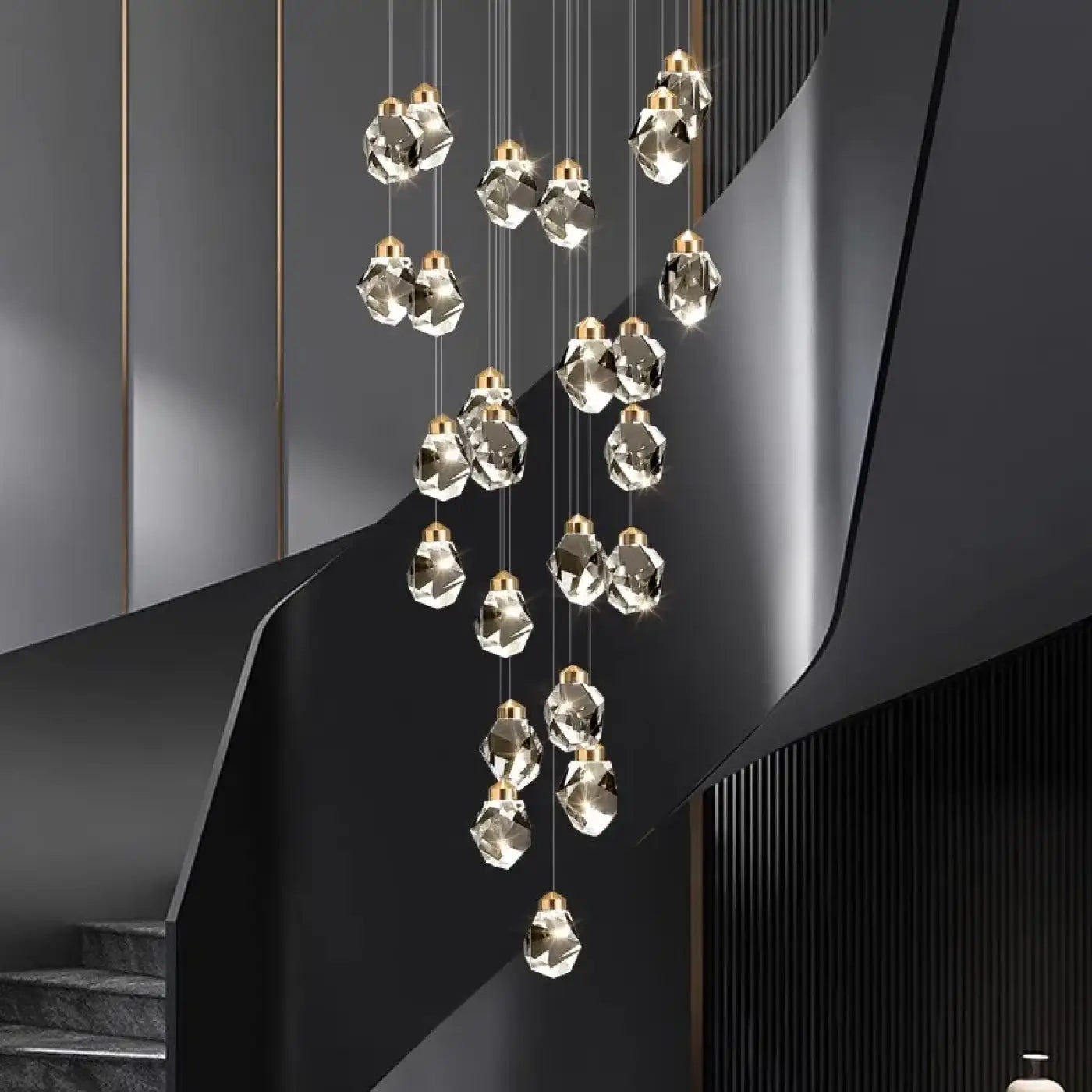 Suspension Luminaire Moderne en Cristal - Molica