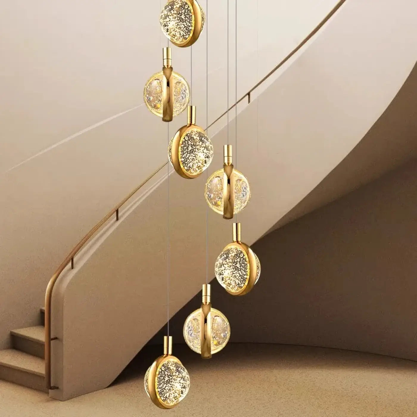 Suspension Luminaire Design en Cristal - Disca