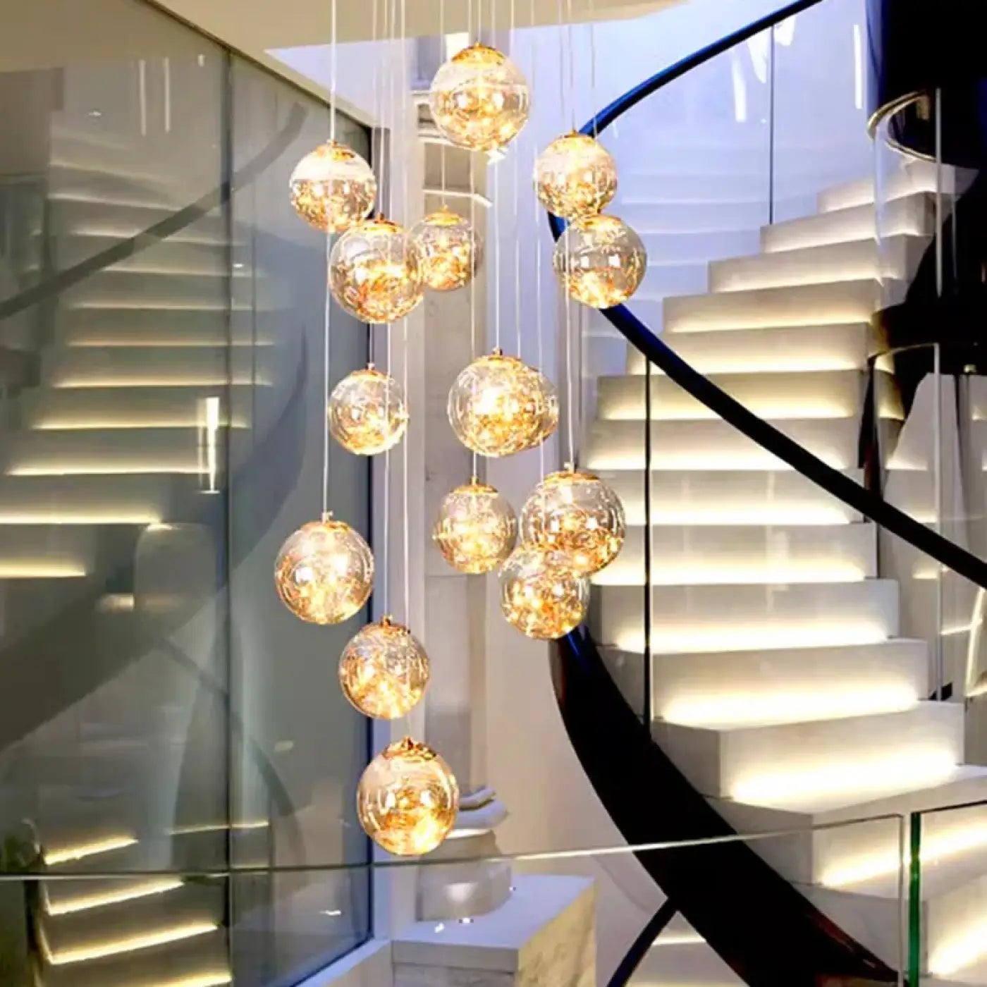 Suspension Luminaire Moderne en Cristal - Xelute