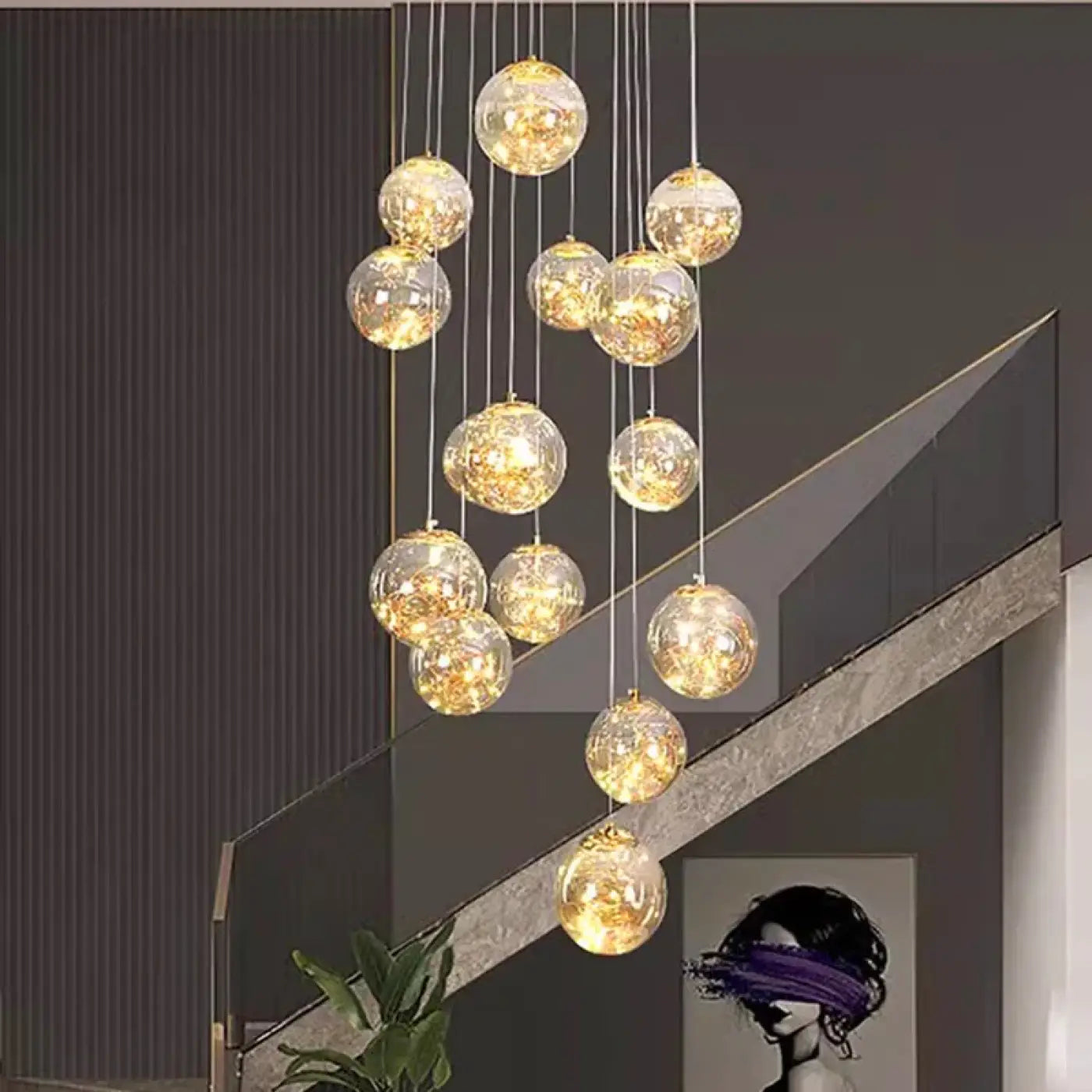 Suspension Luminaire Moderne en Cristal - Xelute