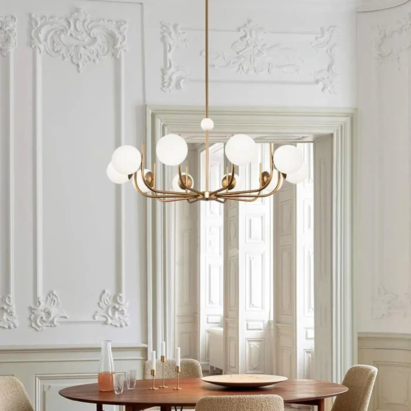 Suspension Luminaire en Laiton - Maji