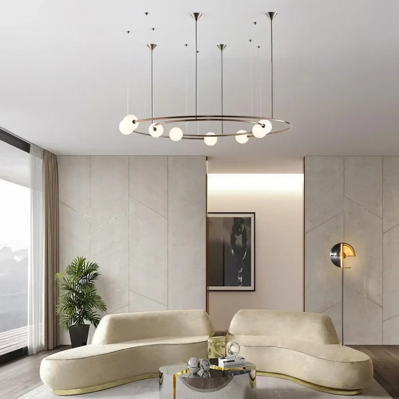 Suspension Luminaire en Verre - Aeri