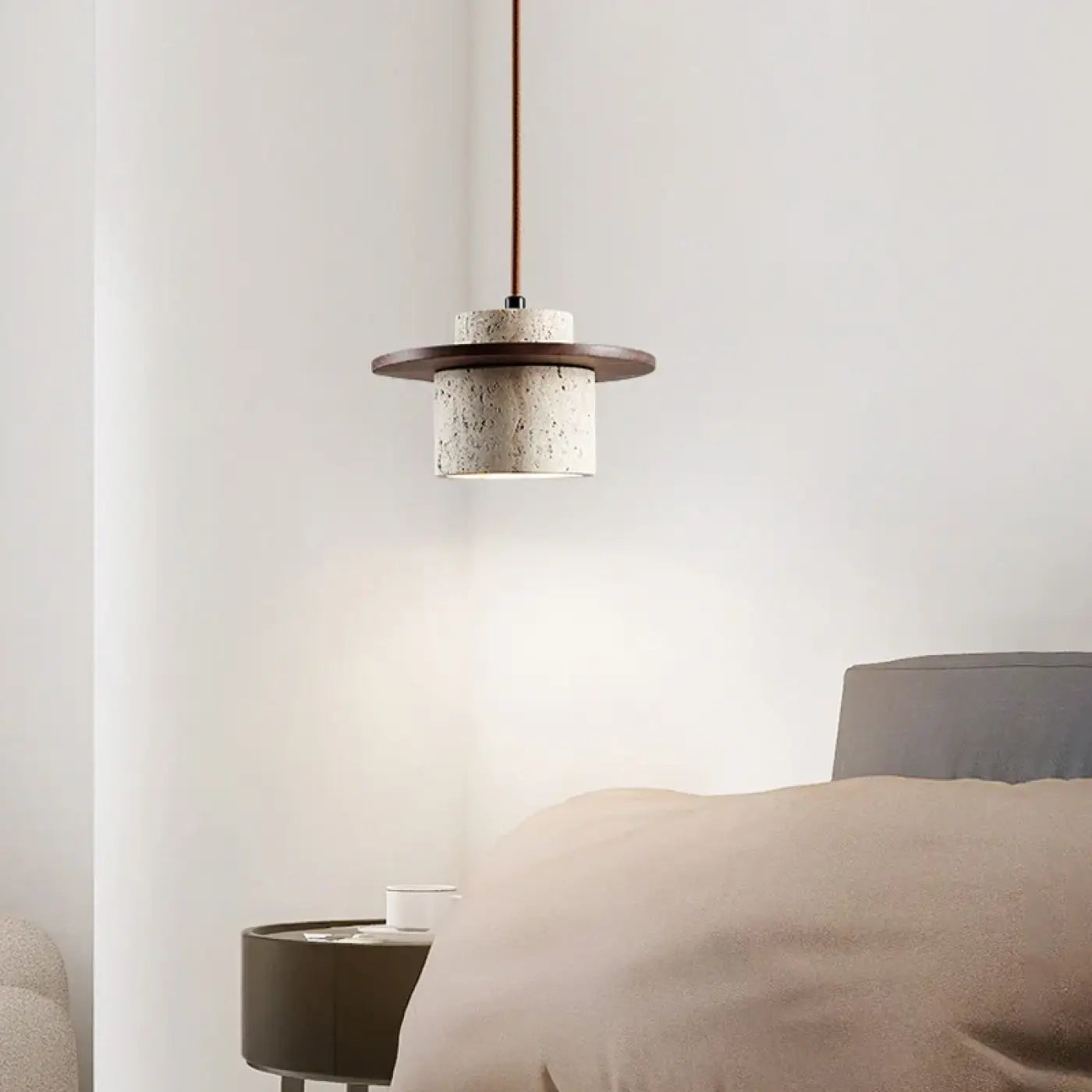 Suspension Luminaire en Bois - Metonge