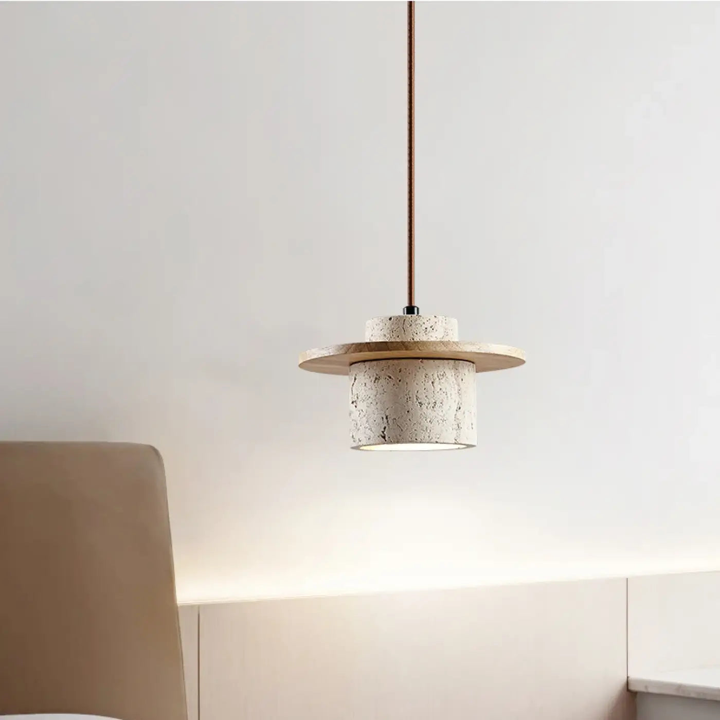 Suspension Luminaire en Bois - Metonge