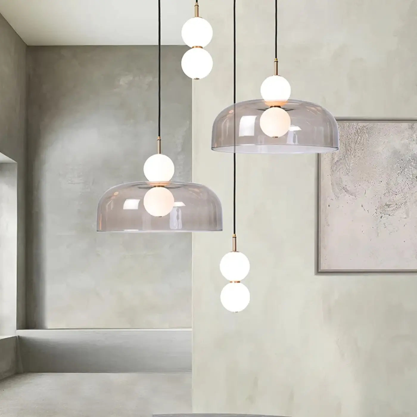 Suspension Luminaire en Verre - Pangal
