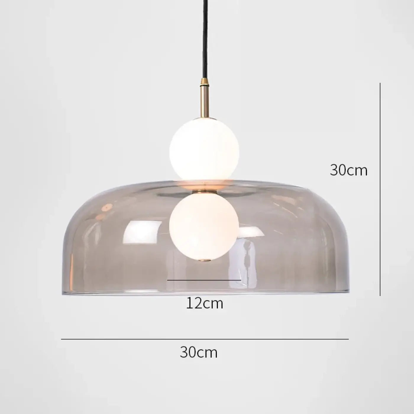 Suspension Luminaire en Verre - Pangal