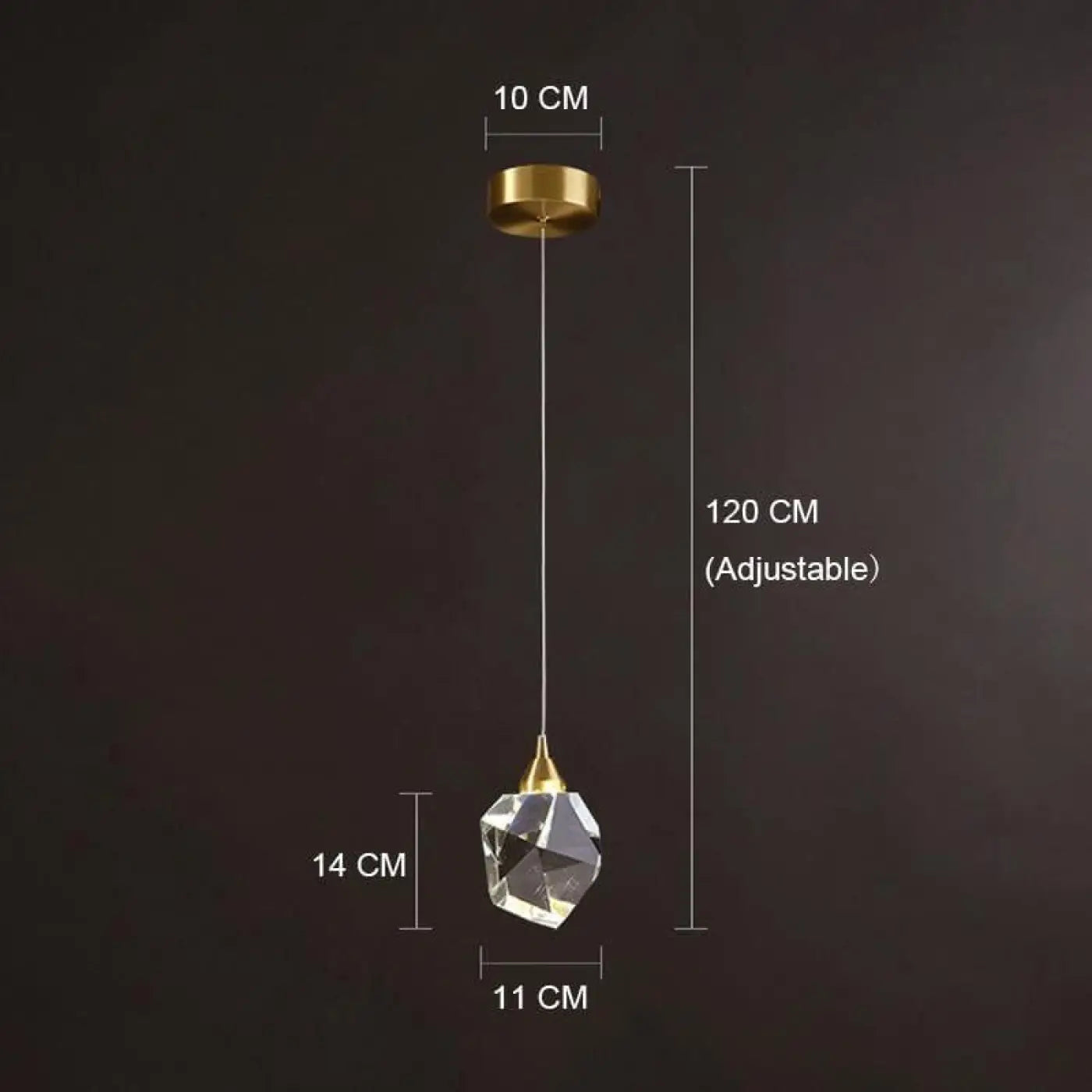 Suspension Luminaire Moderne en Cristal - Crist