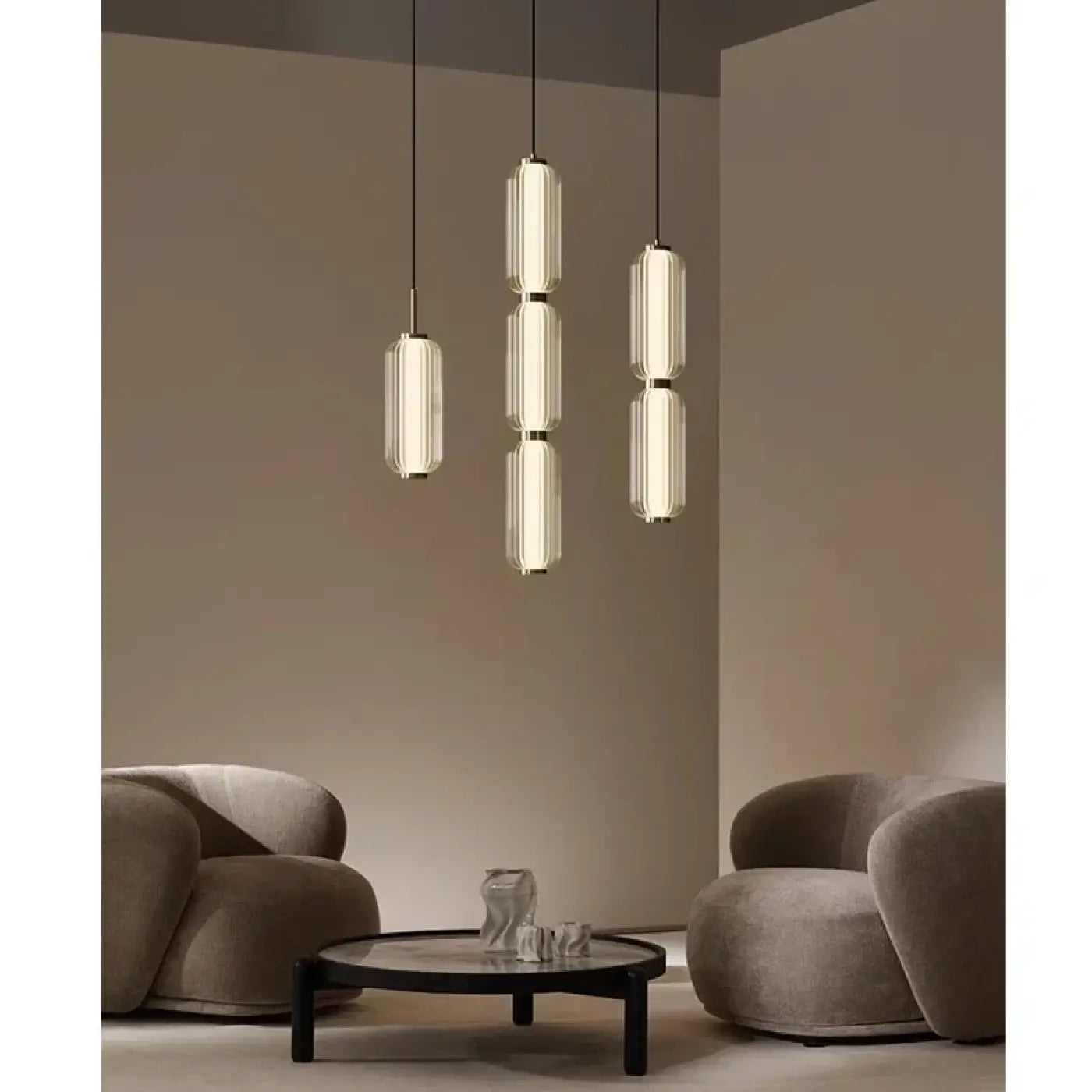Suspension Luminaire Moderne en Verre - Pala