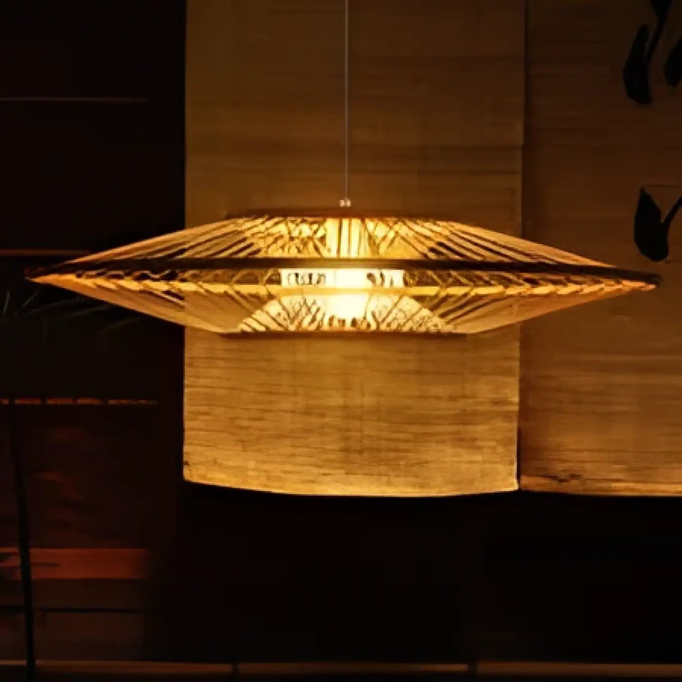 Suspension Luminaire Design - Bambou