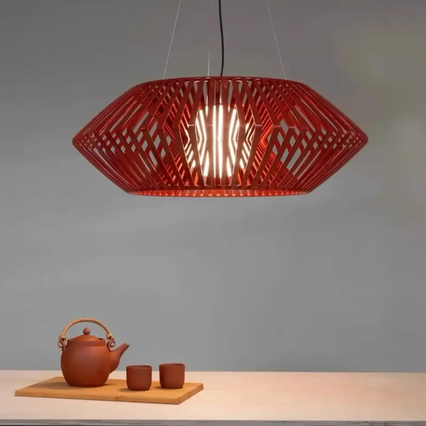 Suspension Luminaire Design en Bois - Bijol
